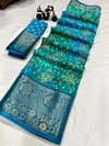 Wow Hit Antic Designer Printed Binny Silk Non Catalog Saree Wholesale Online

